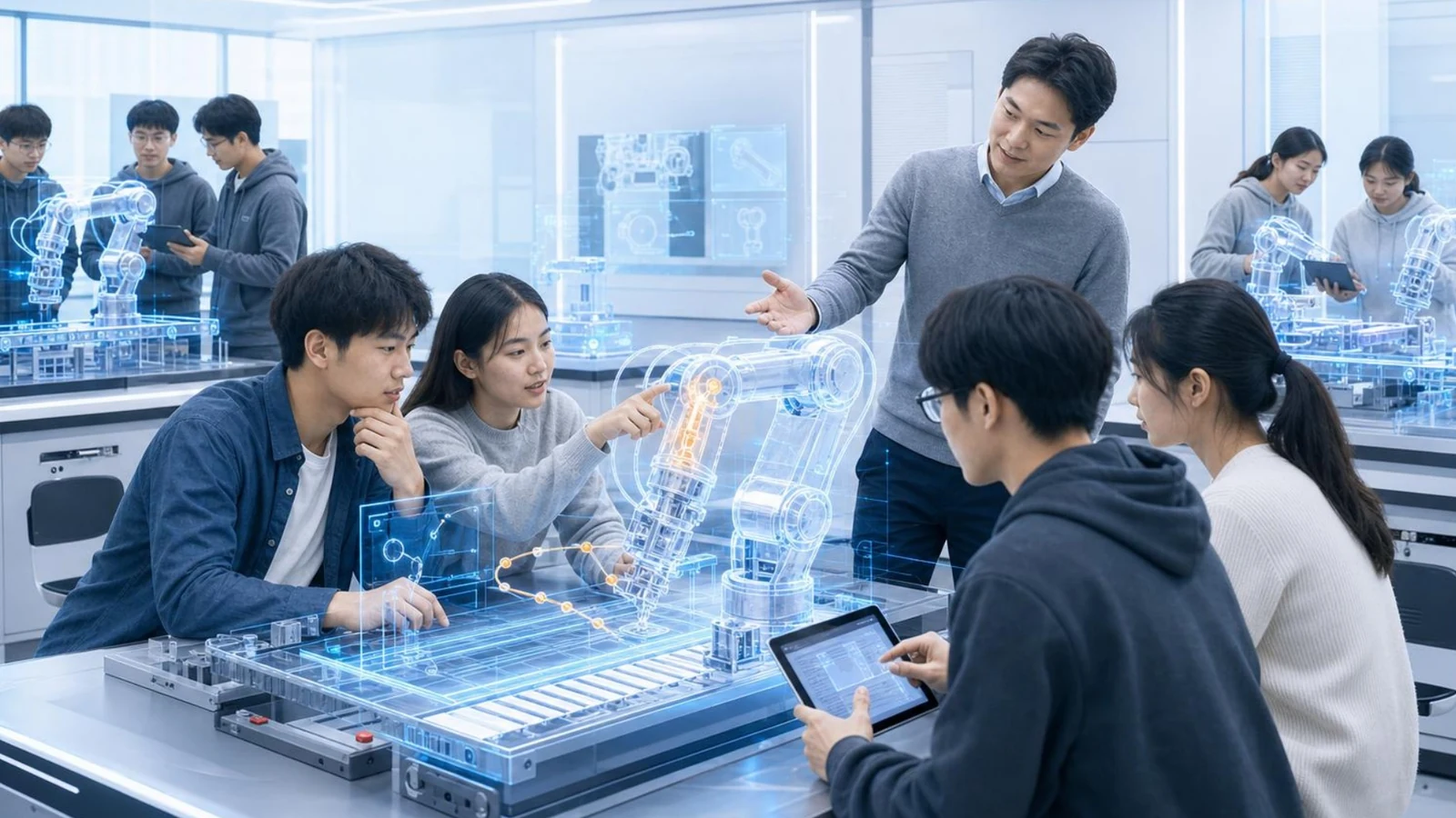 学生开展任务驱动的专业实训